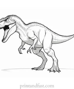 indominus rex coloring page free