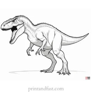 indominus rex coloring page free