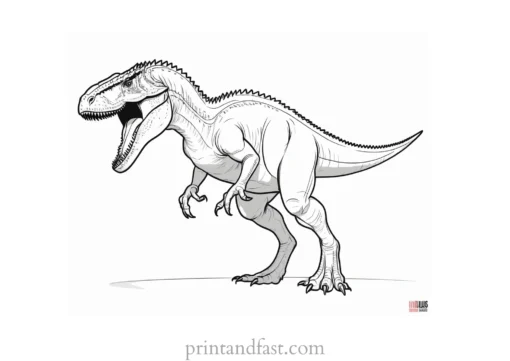 indominus rex coloring page free