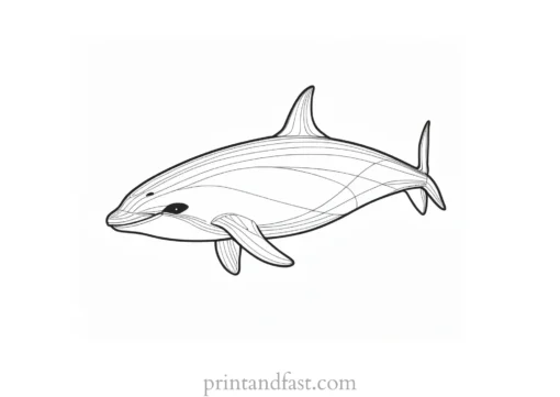 orca coloring page autumn