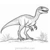 velociraptor coloring page jurassic world